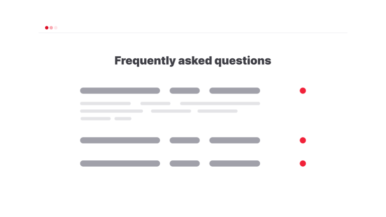 FAQ Sections - Bricks builder template made with tailwind for wordpress